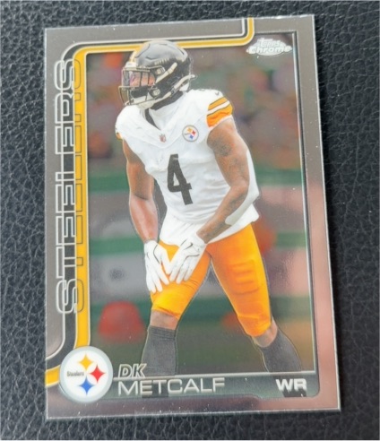 2025 Topps Chrome #254 DK Metcalf — front