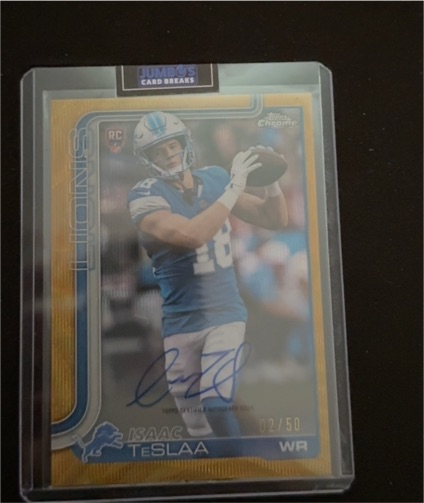 2025 Topps Chrome #RA-ITS Isaac Teslaa — front