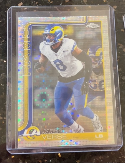2025 Topps Chrome #173 Jared Verse — front