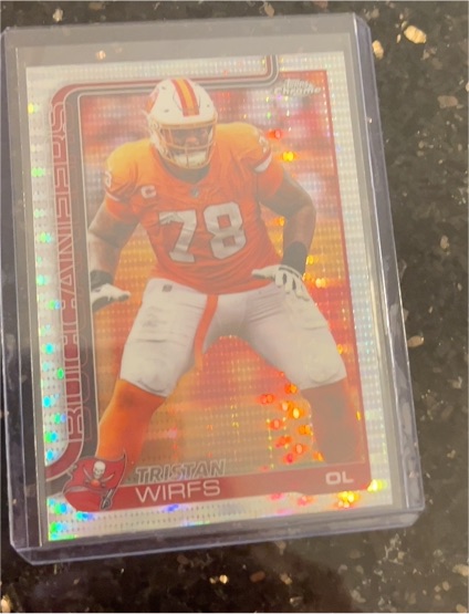 2025 Topps Chrome #287 Tristan Wirfs — front