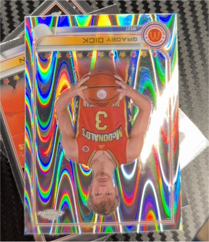 2022 Topps Chrome McDonald's All American #64 Gradey Dick — front