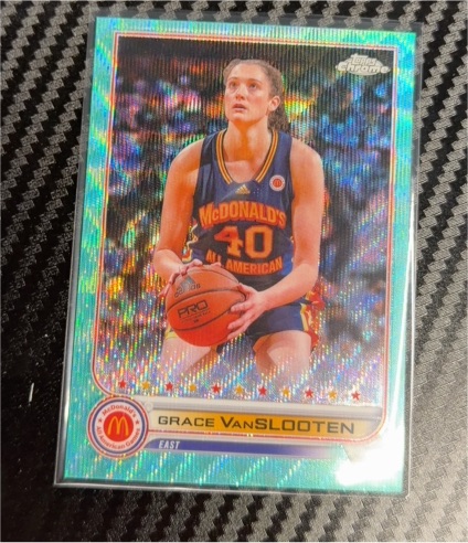 2022 Topps Chrome McDonald's All American #35 Grace VanSlooten — front