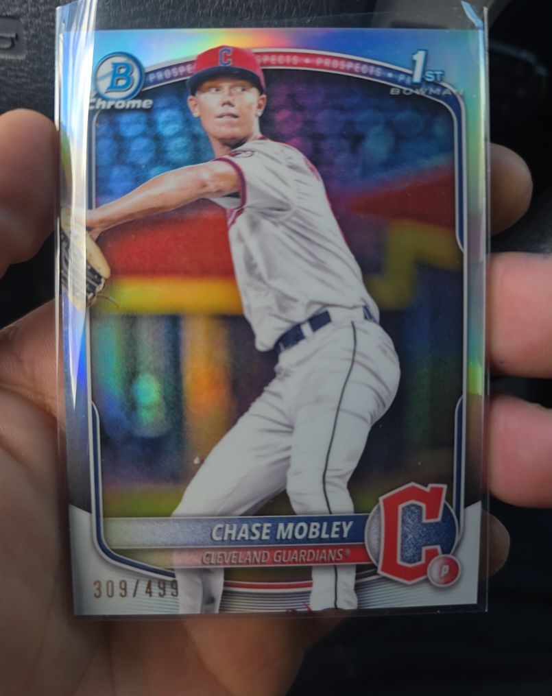 2025 Bowman Chrome #BCP-56 Chase Mobley — front