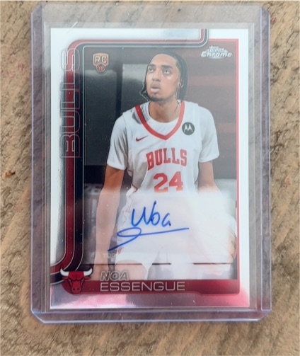 2025-26 Topps Chrome #262 Noa Essengue — front
