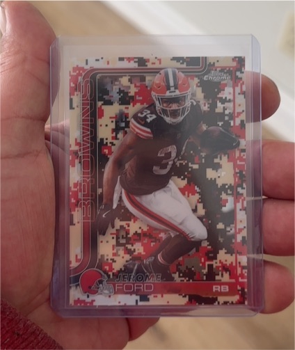 2025 Topps Chrome #71 Jerome Ford — front