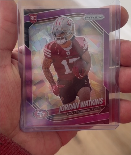 2025 Panini Prizm #389 Jordan Watkins — front