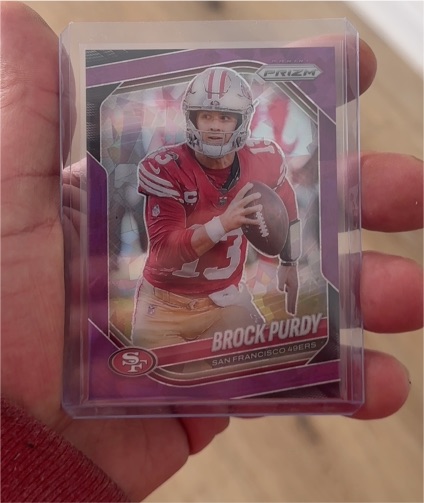 2025 Panini Prizm #249 Brock Purdy — front