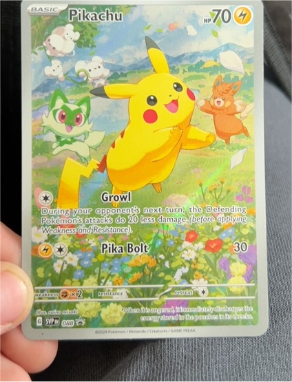 2024 Pokémon SV: Scarlet & Violet Promo #088 Pikachu — front