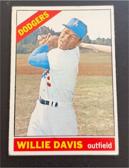 1966 Topps #535 Willie Davis — front