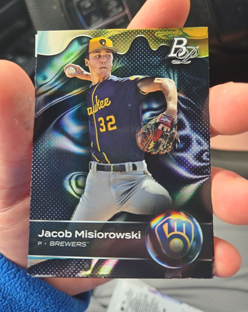 2023 Bowman Platinum #TOP-69 Jacob Misiorowski — front