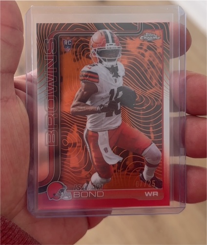 2025 Topps Chrome #341 Isaiah Bond — front