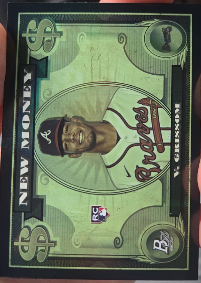 2023 Bowman Platinum #NM-19 Vaughn Grissom New Money — front