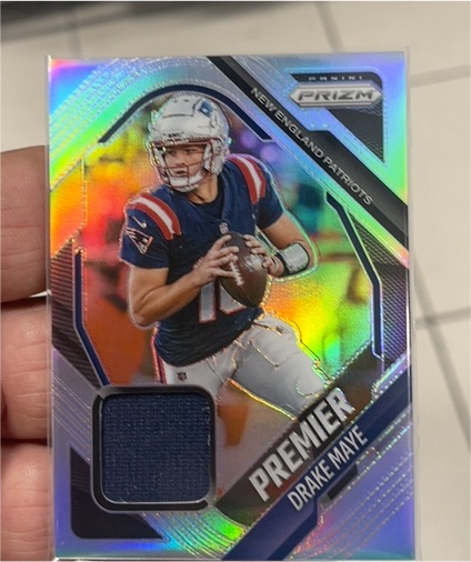 2025 Panini Prizm #PJY-DME Drake Maye — front