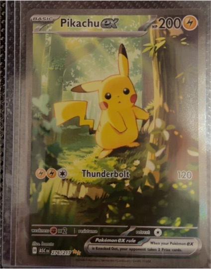 2025 Pokémon #276 Pikachu ex — front