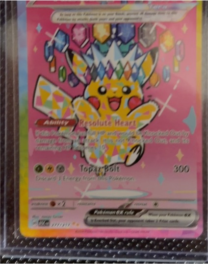 2025 Pokémon #234 Pikachu ex Mega Dream SAR — front
