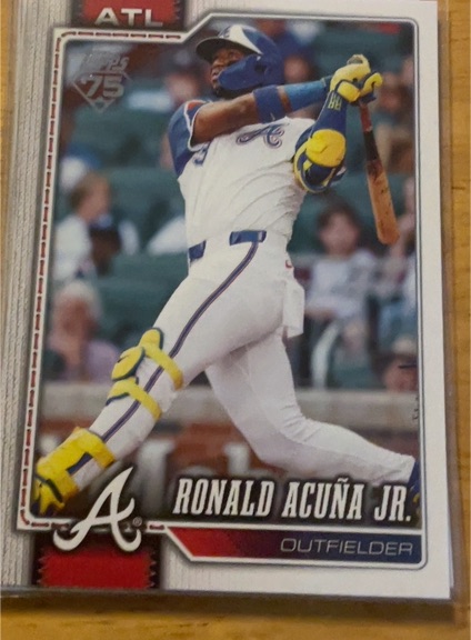 2023 Topps Flagship Collection #50 Ronald Acuña Jr. — front