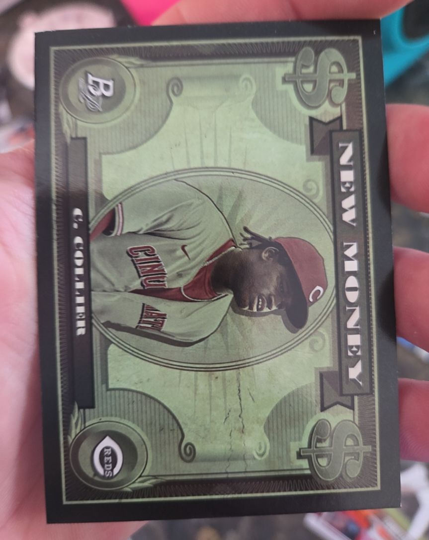 2023 Bowman Platinum New Money #NM-10 Cam Collier — front
