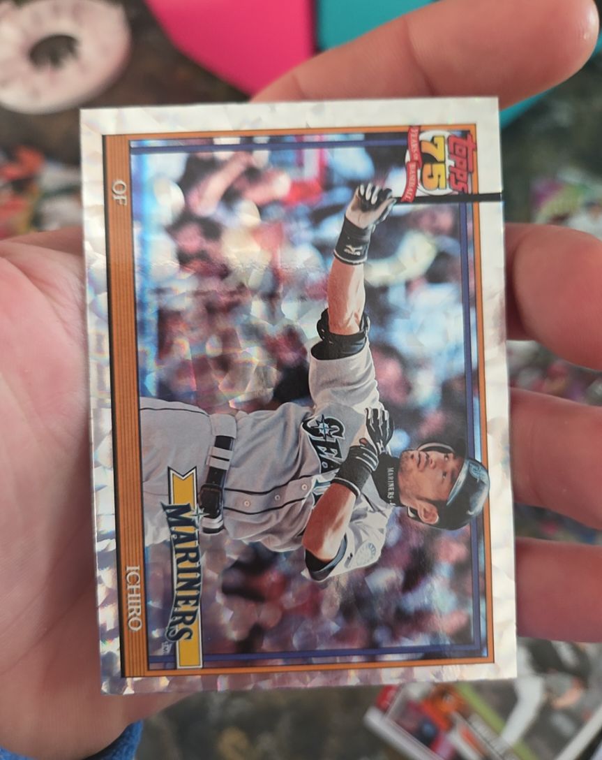 2026 Topps Series 1 #T91-33 Ichiro Suzuki — front