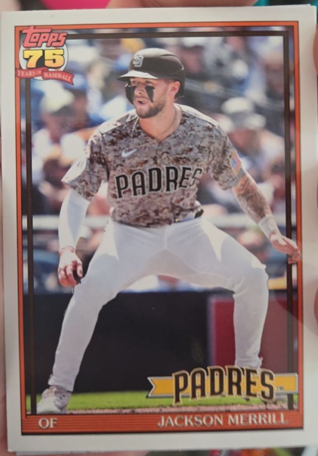 2026 Topps Series 1 #T91-78 Jackson Merrill — front