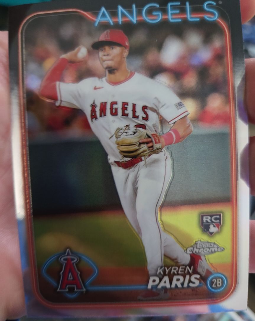 2024 Topps Chrome #151 Kyren Paris — front