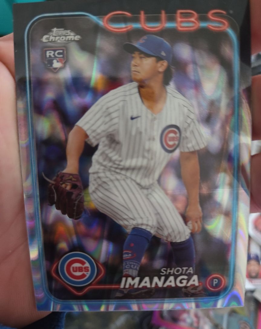 2024 Topps Chrome #121 Shota Imanaga — front