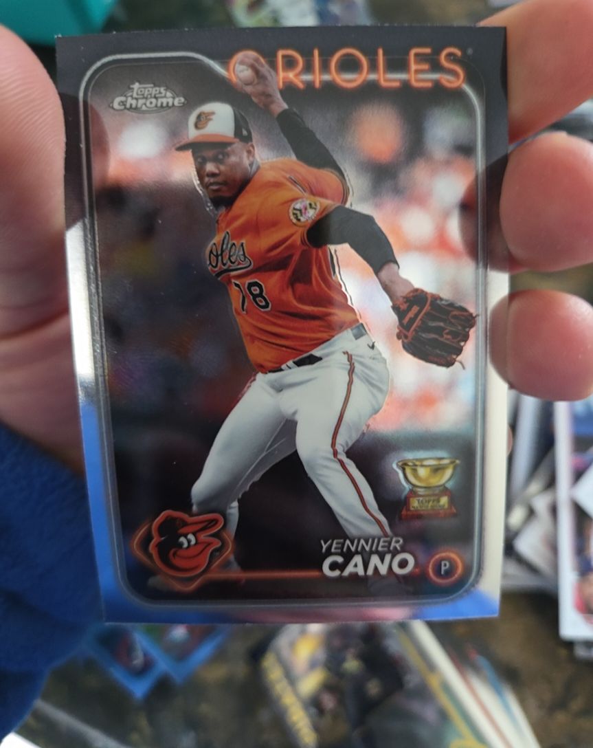 2024 Topps Chrome #130 Yennier Cano — front