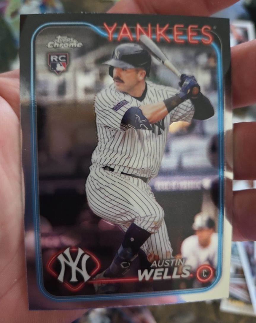 2024 Topps Chrome #281 Austin Wells — front