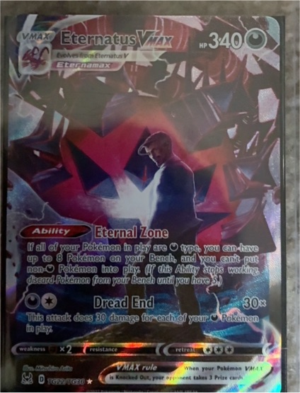 2022 Pokémon TCG Eternatus VMAX #TG22/TG30 — front