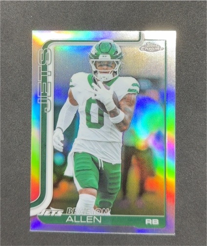 2025 Topps Chrome #240 Braelon Allen — front