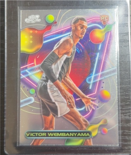 2023-24 Topps Cosmic Chrome #151 Victor Wembanyama — front