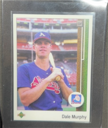 1989 Upper Deck #357 Dale Murphy — front