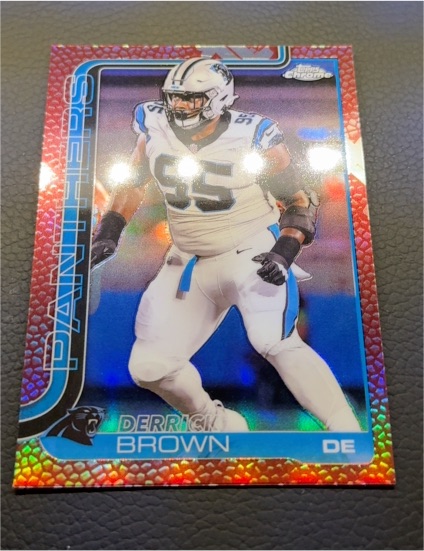 2025 Topps Chrome #47 Derrick Brown — front