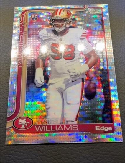2025 Topps Chrome #352 Mykel Williams — front
