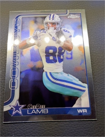 2025 Topps Chrome #76 CeeDee Lamb — front