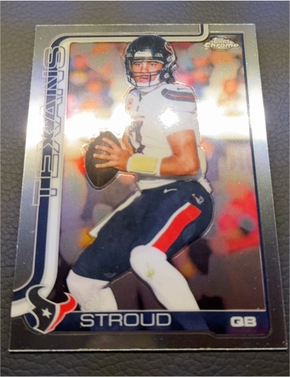 2025 Topps Chrome #119 CJ Stroud — front