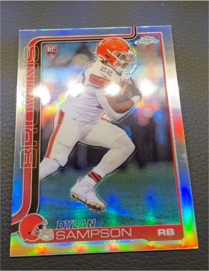 2025 Topps Chrome #308 Dylan Sampson — front
