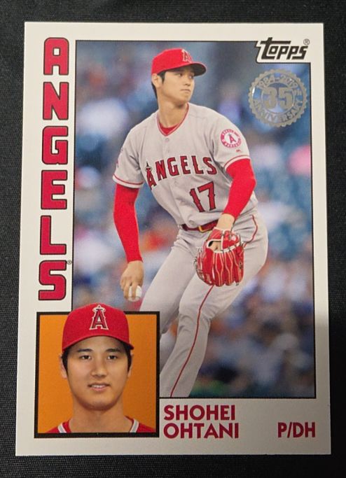 2020 Topps 35th Anniversary #85-2 Shohei Ohtani — front
