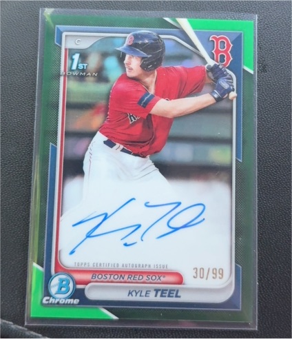 2024 Bowman Chrome #BCP-48 Kyle Teel — front