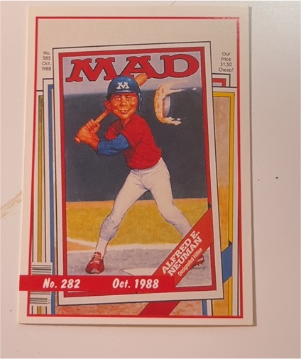 1992 Lime Rock Mad Magazine #282 October 1988 — front