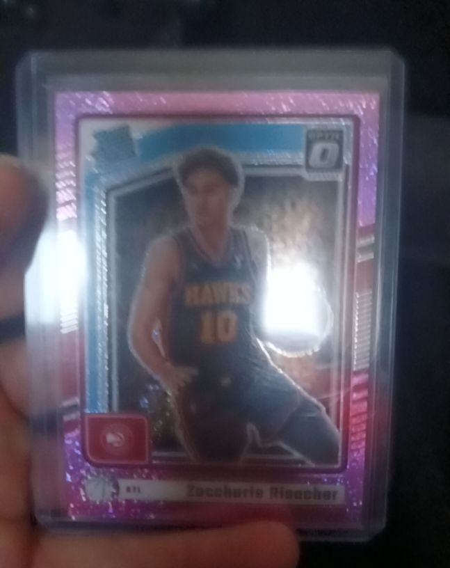 2024-25 Donruss Optic #268 Zaccharie Risacher — front