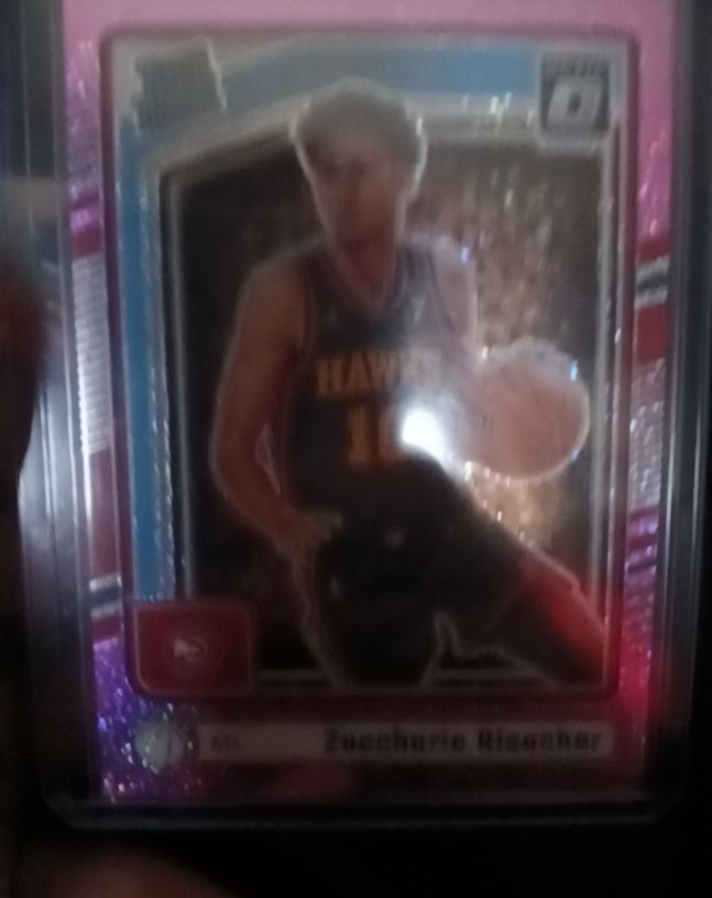 2024-25 Panini Donruss Optic #268 Zaccharie Risacher — front
