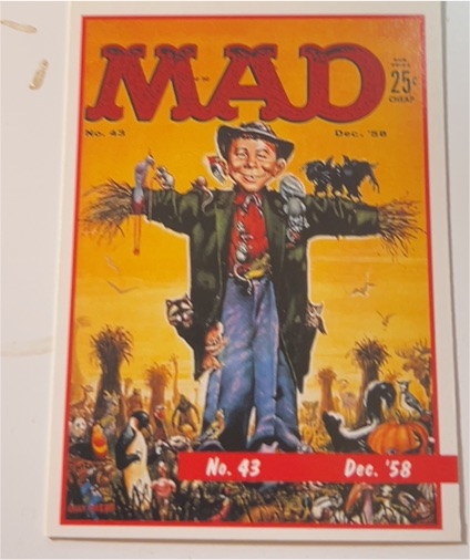 1992 Lime Rock Mad Magazine #43 December 1958 Alfred E. Neuman — front