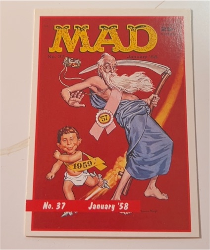 1992 Lime Rock Mad Magazine #37 January 1958 — front