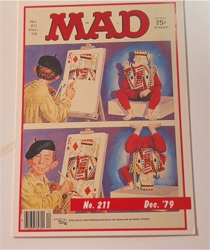 1992 Lime Rock Mad Magazine #211 December 1979 — front
