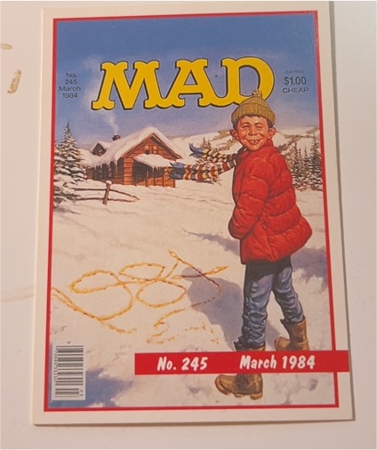 1992 Lime Rock MAD Magazine #245 March 1984 Alfred E. Neuman — front