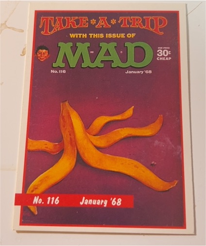 1992 Lime Rock Mad Magazine #116 January 1968 — front