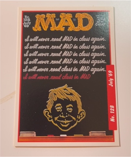 1992 Lime Rock MAD Magazine #128 July 1969 — front