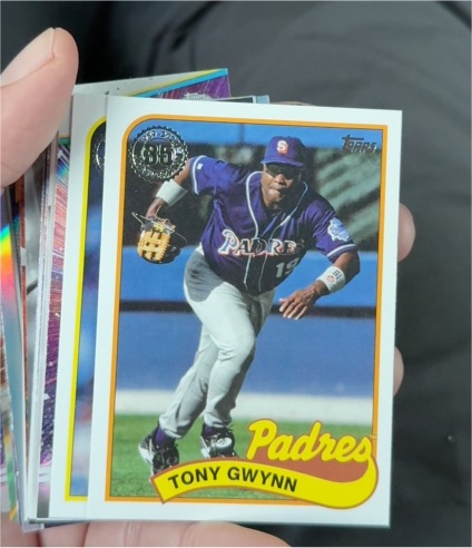 2024 Topps Series 1 #89B-73 Tony Gwynn 1989 Topps Baseball 35th Anniversary — front