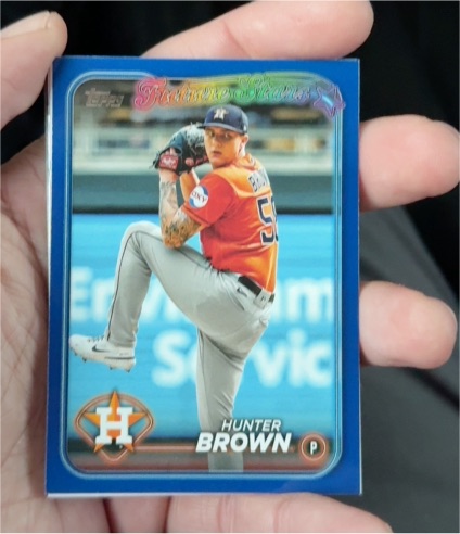 2024 Topps #30 Hunter Brown — front