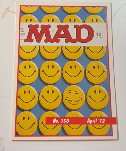 1992 Lime Rock MAD Magazine #150 April 1972 — front